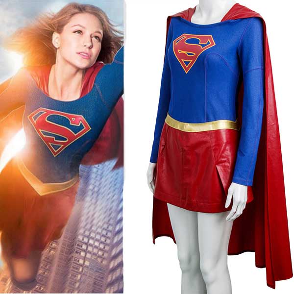 Disfraz de Supergirl con Corset